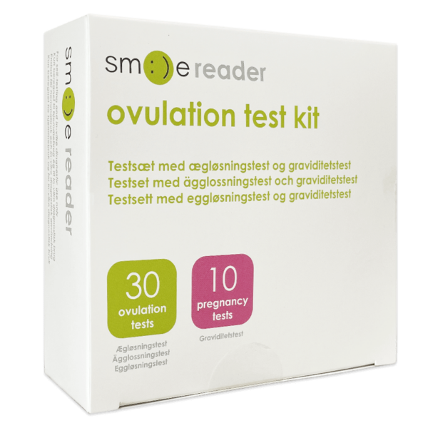 SmileReader - Testset med äglossningstest och graviditetstest