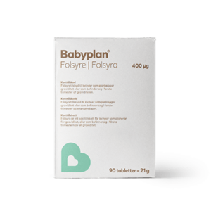 Babyplan folsyra 90 st