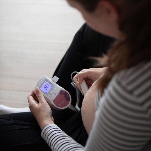 contec-doppler-gravid-hand-1 Ljud till hjärtljud med en ultraljudsmonitor för hemmabruk