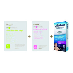 Clearblue ägglossningstest + New Smile Reader testset