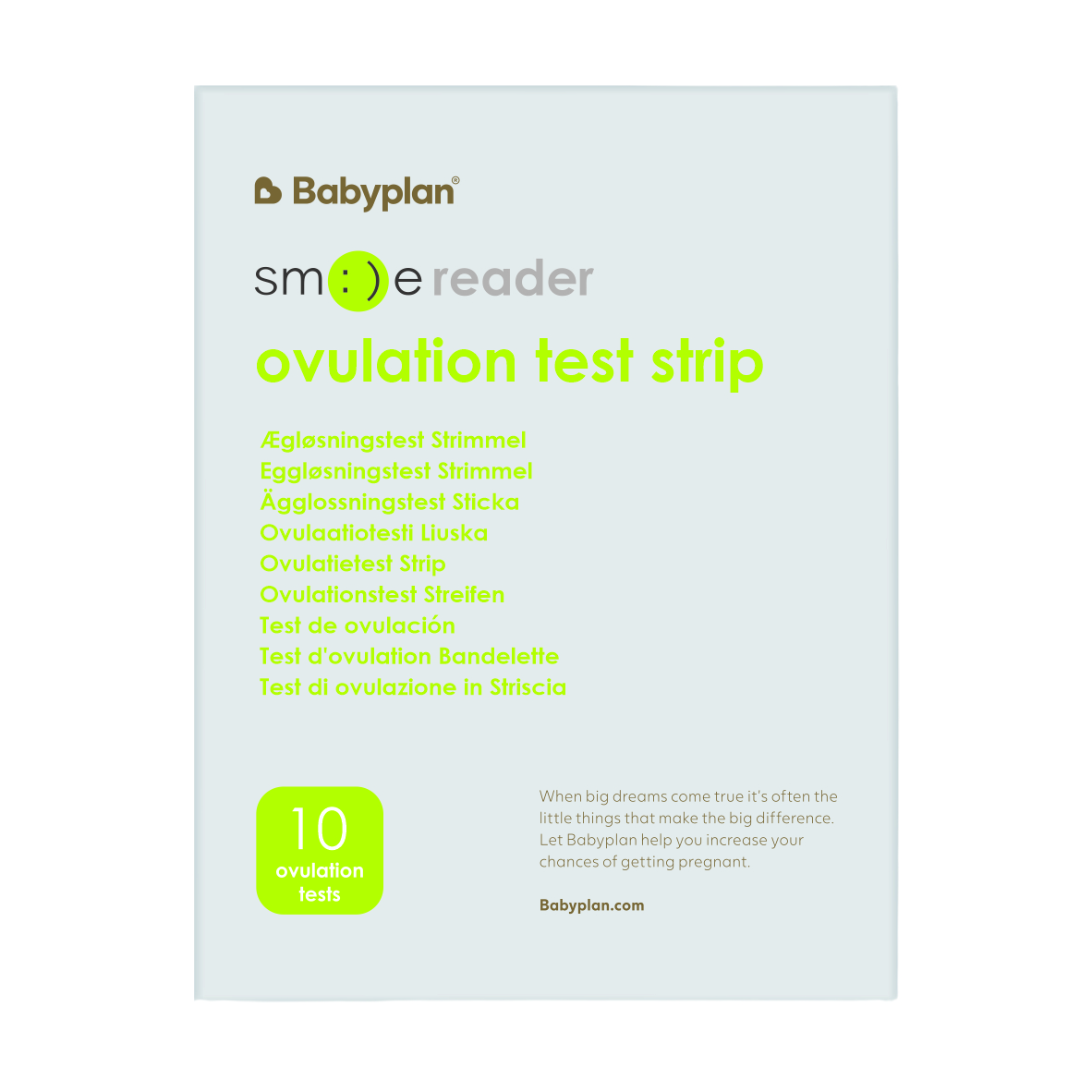 smilereader-10ovulation New Smile Reader Ägglossningstest Sticka
