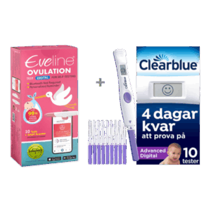 Eveline Smart Fertilitetssystem och 10 st Clearblue Advanced Digital Ägglossningstest