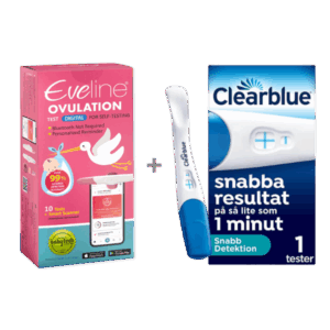 Eveline Smart Fertilitetssystem och Clearblue Graviditetstest Snabb Detektion