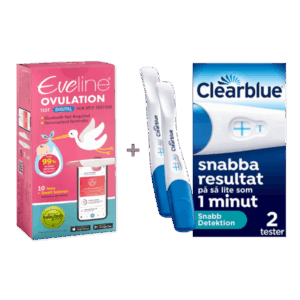 Eveline Smart Fertilitetssystem och 2 st Clearblue Graviditetstest Snabb Detektion
