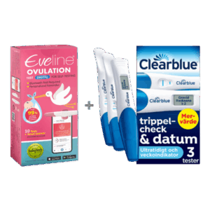 Eveline Smart Fertilitetssystem och Clearblue Trippelcheck & Datum