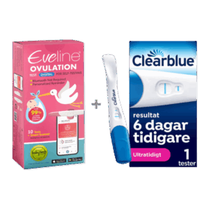 Eveline Smart Fertilitetssystem och 1 st Clearblue Ultratidigt Graviditetstest