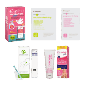 Eveline Smart Fertilitetssystem, Smile Reader, SwimCount Spermatest & Conceive Plus 75ml – Komplett Parkit för Er Fertilitet