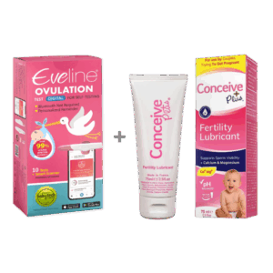 Eveline Smart Fertilitetssystem & Conceive Plus 75ml – Komplett Paket för Att Hitta Rätt Tidpunkt och Öka Chansen