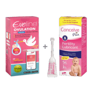 Eveline Smart Fertilitetssystem & Conceive Plus Fertilitetsgel – Komplett Paket för Att Hitta Rätt Tidpunkt och Öka Chansen