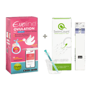 Eveline Smart Fertilitetssystem & SwimCount Spermatest – Komplett Paket för Båda Partners Fertilitet