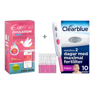 Eveline Smart Fertilitetssystem & Clearblue Digital Ägglossningstest – Dubbel Digital Precision för Dina Mest Fertila Dagar