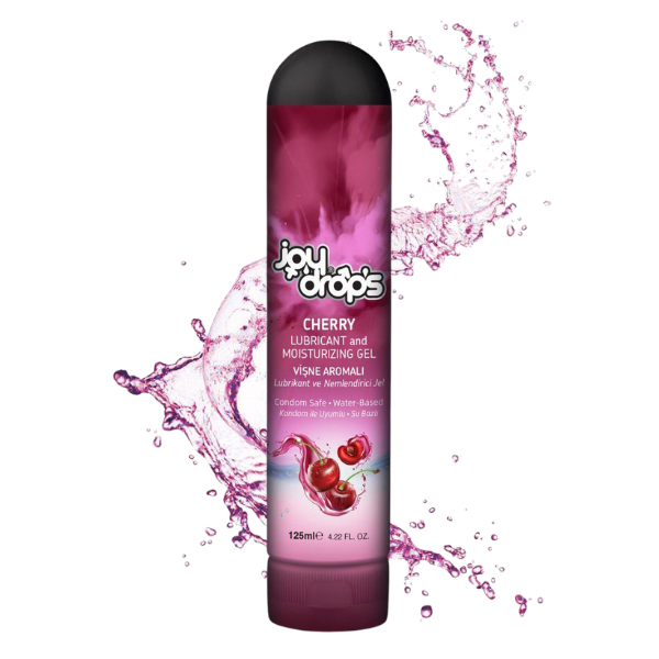 JoyDrops Glidmedel 125 ml – Körsbär