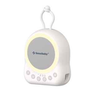 Sensibaby Easy Dream white & pink noise-maskin – Babysömnmaskin med nattlampa
