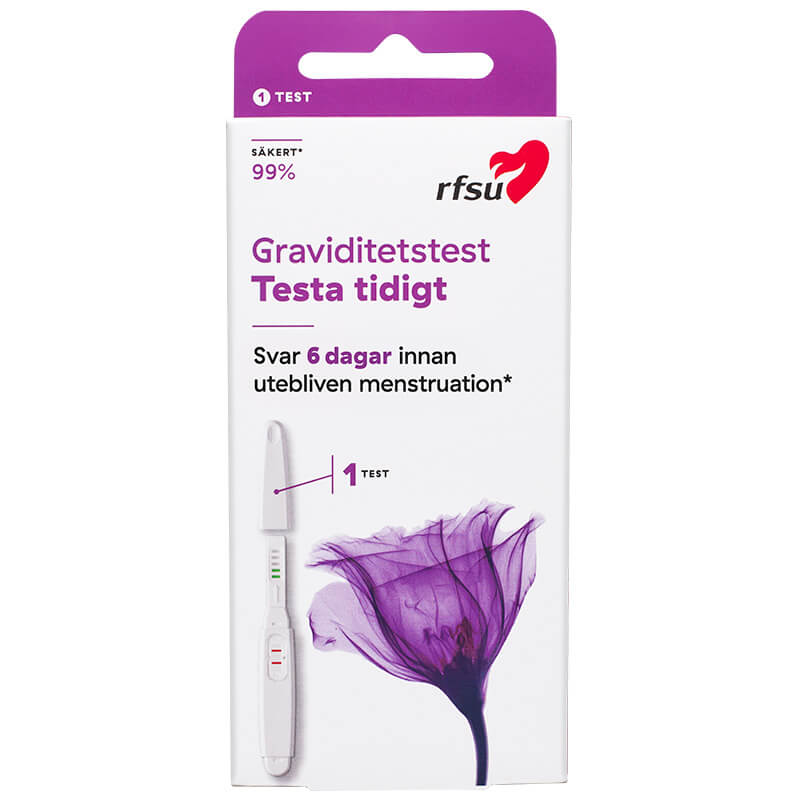 RFSU graviditetstest stav 1 st. testa tidigt